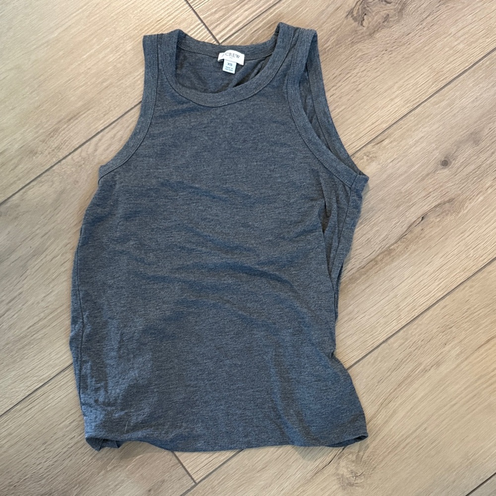 JCrew Charcoal Tank Top